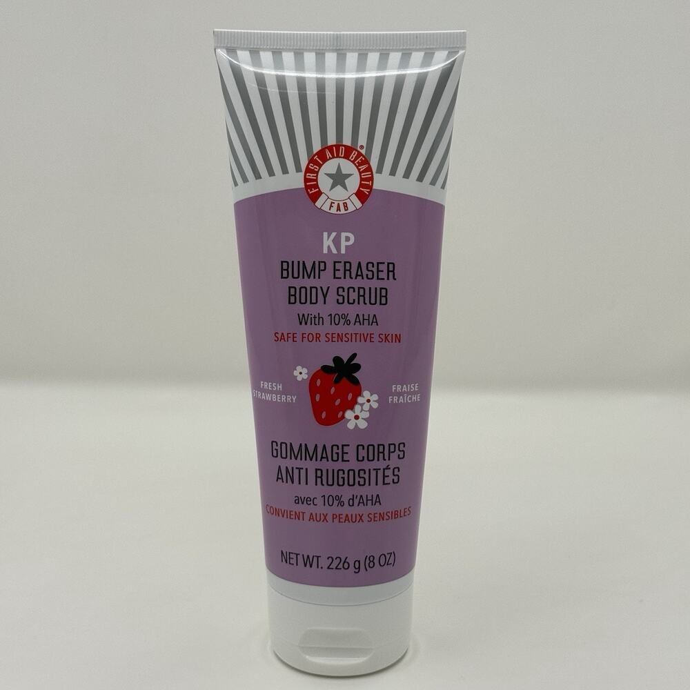 KP Bump Eraser Body Scrub 10 Percent AHA Exfoliator 8 oz New